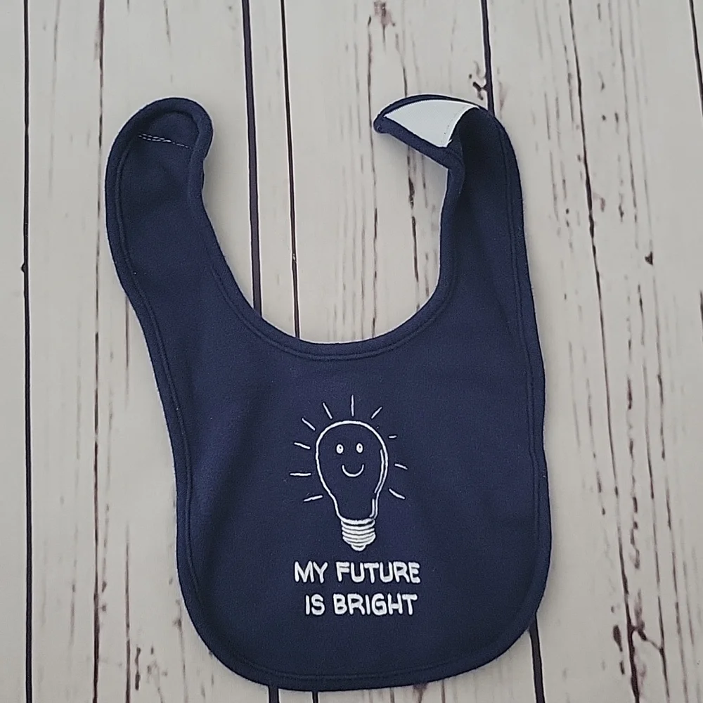 My future is bright bib